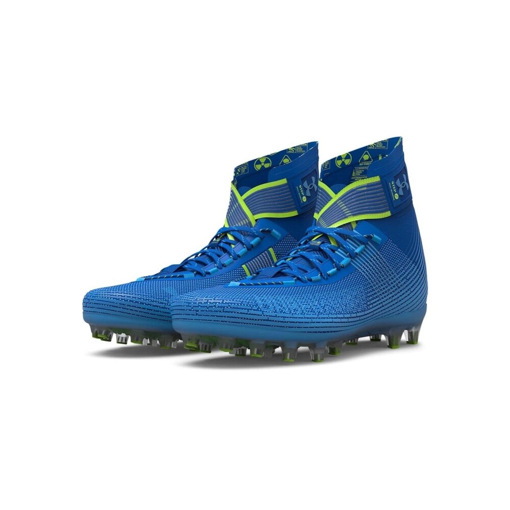 Under Armour Men's Highlight Mc Football Shoe Cleats Team Royal Electric Blue 9
